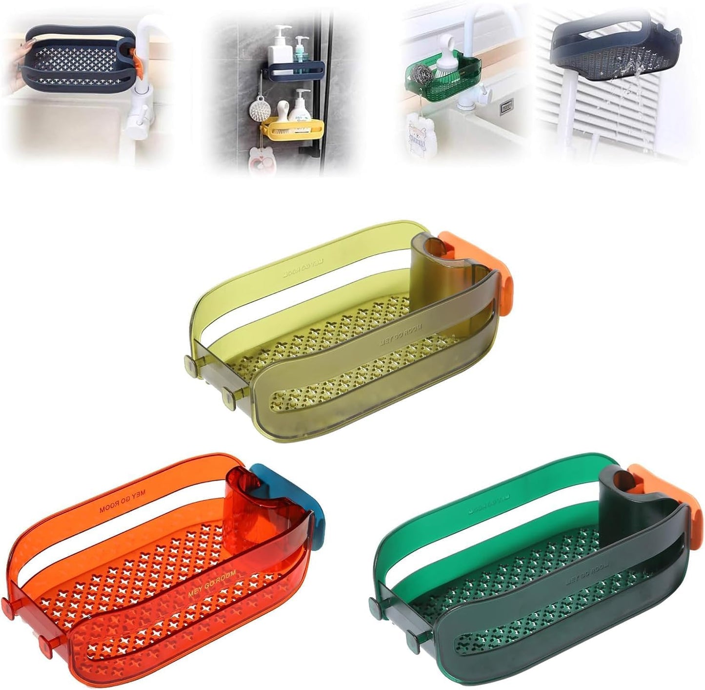 2-in-1 Sink Organizer for Kitchen