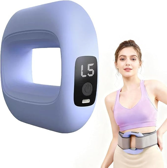 Smart Heating & Massage Waist Belt – Advanced Pain Relief & Body Support