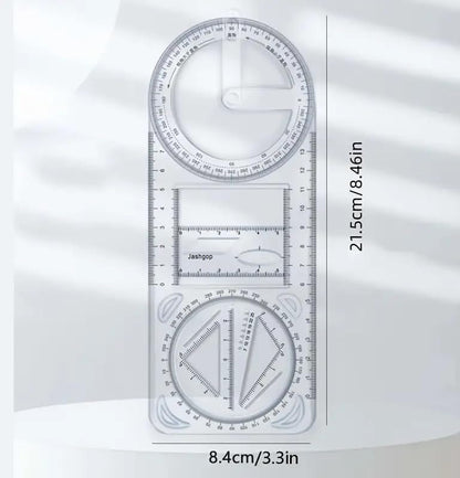 Multifunctional Geometric Ruler