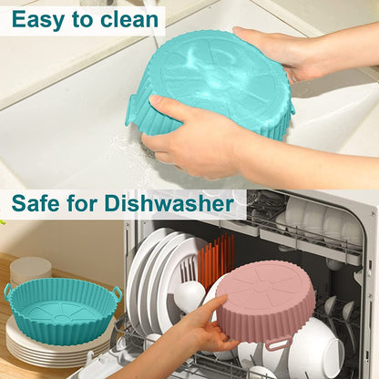 Air Fryer Silicone Reusable Baking Trays